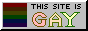 This site is Gay button